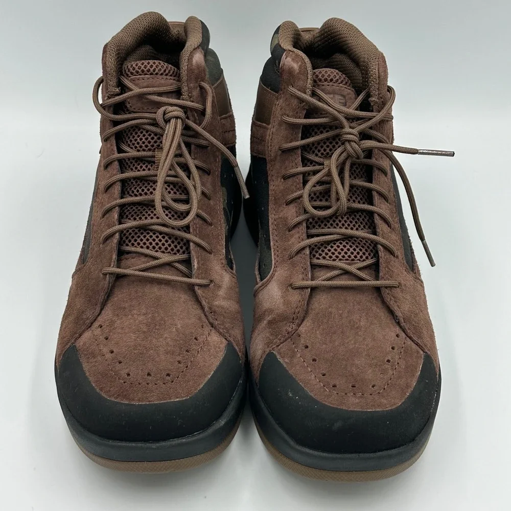 OTB T-Kool Mid Suede‎ Boots Brown Camo Men's 11.5 NIB Work Outdoor Hiking Trail